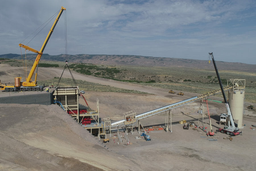 Industrial Construction Mine Expansion
