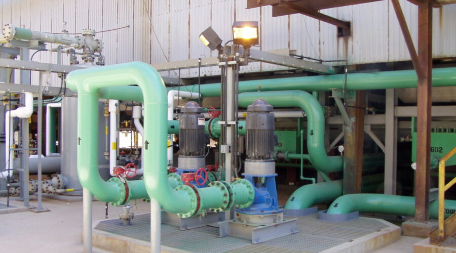 Industrial Outdoor Piping | Industrial Plant Construction Contractors | Wollam Construction