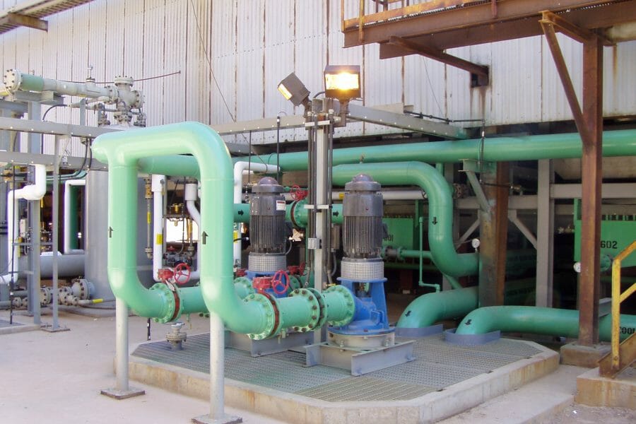 Industrial Outdoor Piping