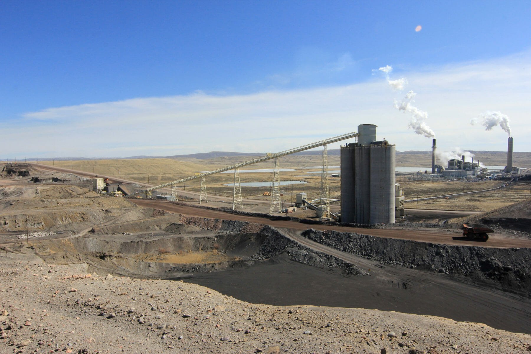 Copper mining facility built with Wollam's mining construction contractors
