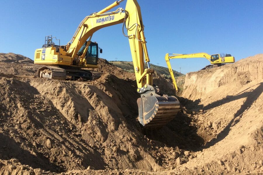 A heavy civil construction company providing mass earthwork services in Utah