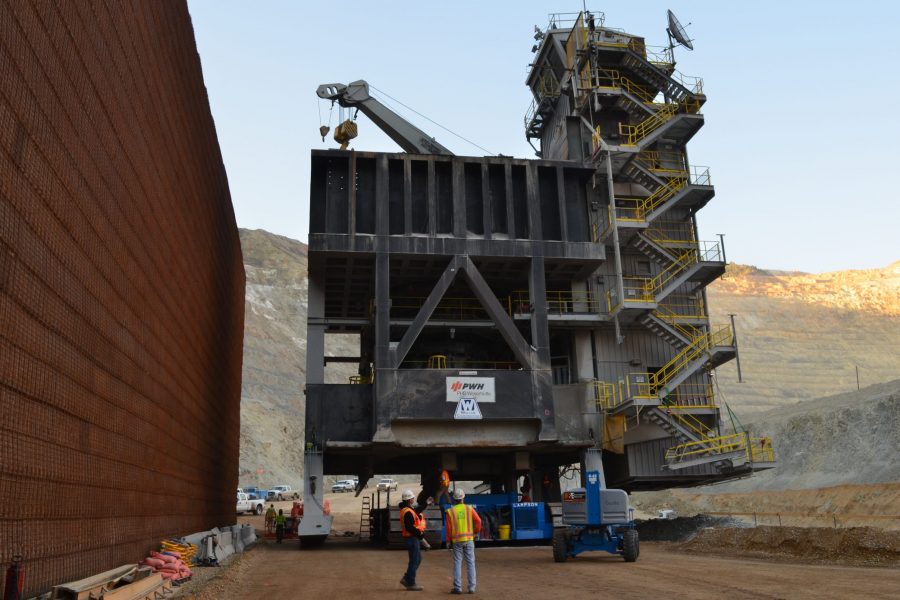 Kennecott Copper Mine Crusher Relocation