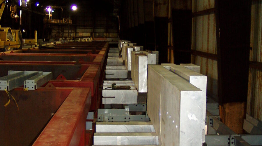 Late Night Construction Work | Industrial Plant Construction Contractors | Wollam Construction