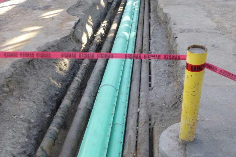 Underground Piping Being Laid | Oil & Gas Refinery Construction Projects | Wollam Construction