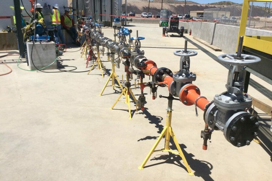 Industrial Process Piping Design & Installation Services in Utah | Wollam Construction