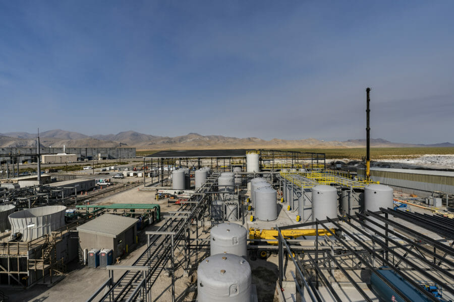 US Magnesium Lithium Plant | industrial process piping projects in Utah | Wollam Construction