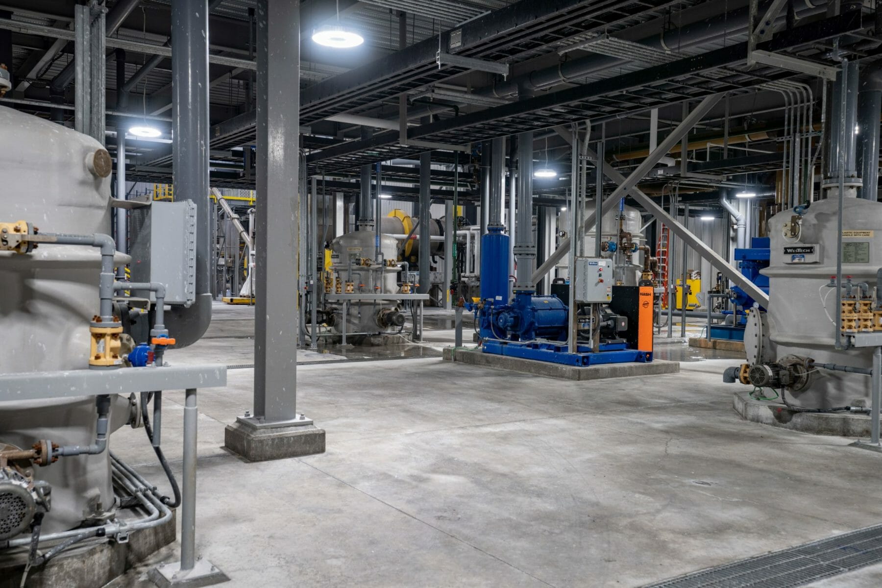 US Magnesium Lithium Plant | industrial processing plant construction in Utah | Wollam Construction