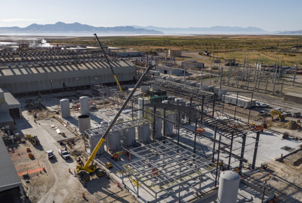 Lithium project in Utah including heavy civil, piping, concrete construction and more