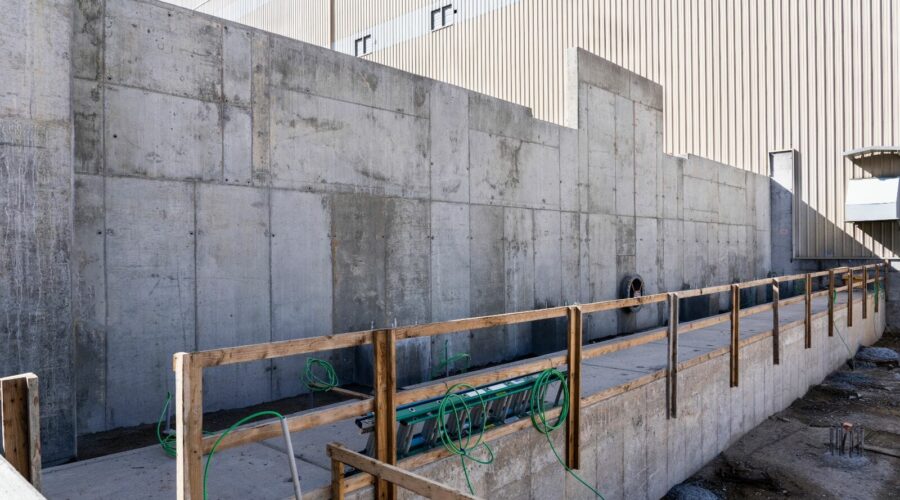 New Concrete Foundation at Kennecott Mine in Salt Lake City, UT | Bingham Canyon Mine Flotation Expansion | Wollam Construction