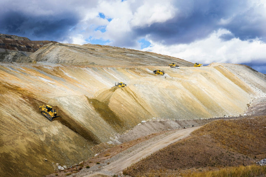 Waste Rock Reclamation | Wollam Construction