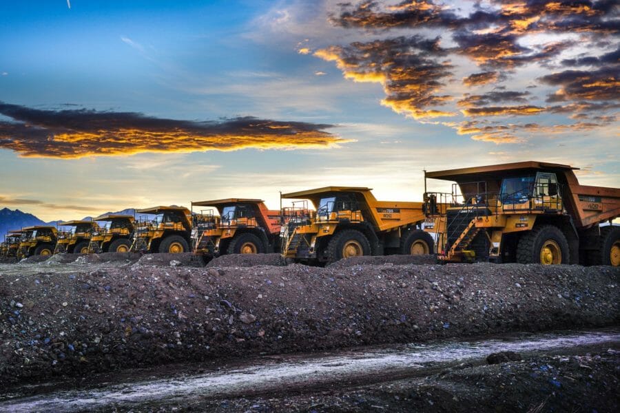 Utah Waste Rock Reclamation with Komatsu Trucks | Salt Lake City Excavation Contractors | Wollam Construction