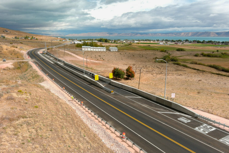 heavy civil infrastructure highway ramp construction in Utah | Wollam Construction