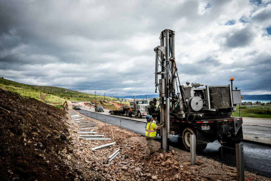 Heavy civil highway construction in Utah | Wollam Construction