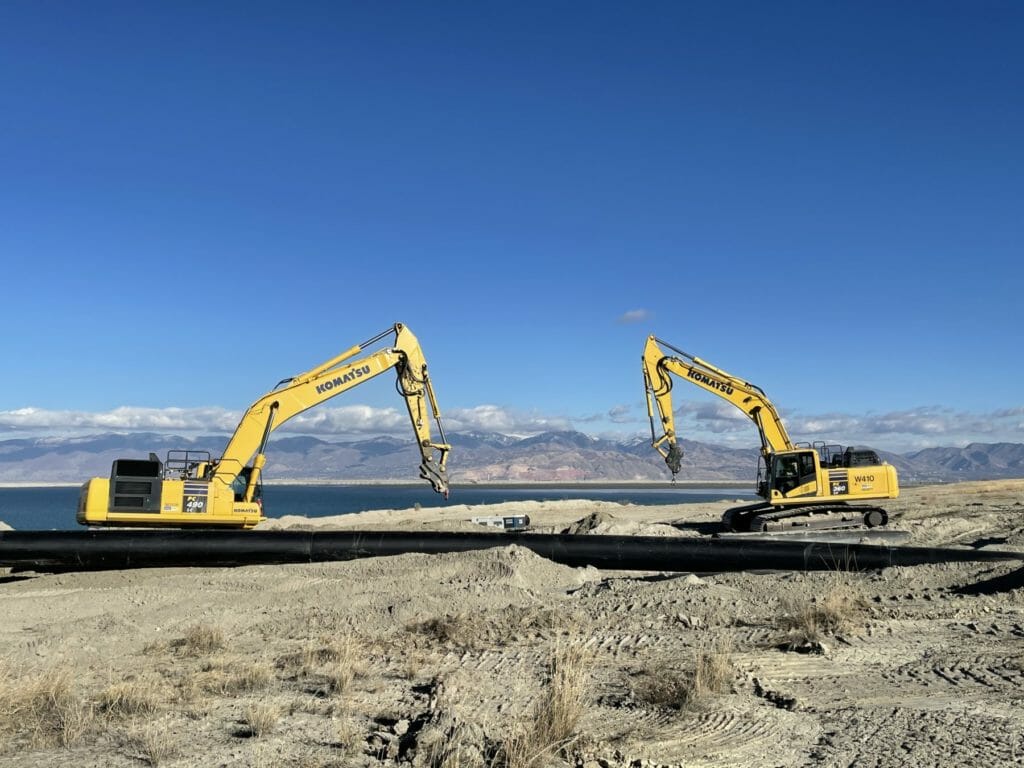 heavy civil construction and earthworks in utah