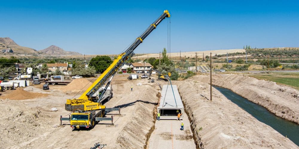 2550 S Highway Roadway Construction in Salt Lake County, Utah | Wollam Construction